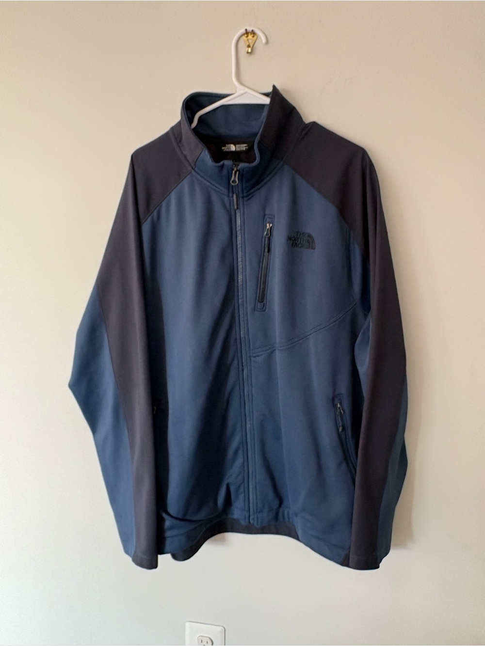 The North Face Men's Blue Softshell Jacket xxl ttg